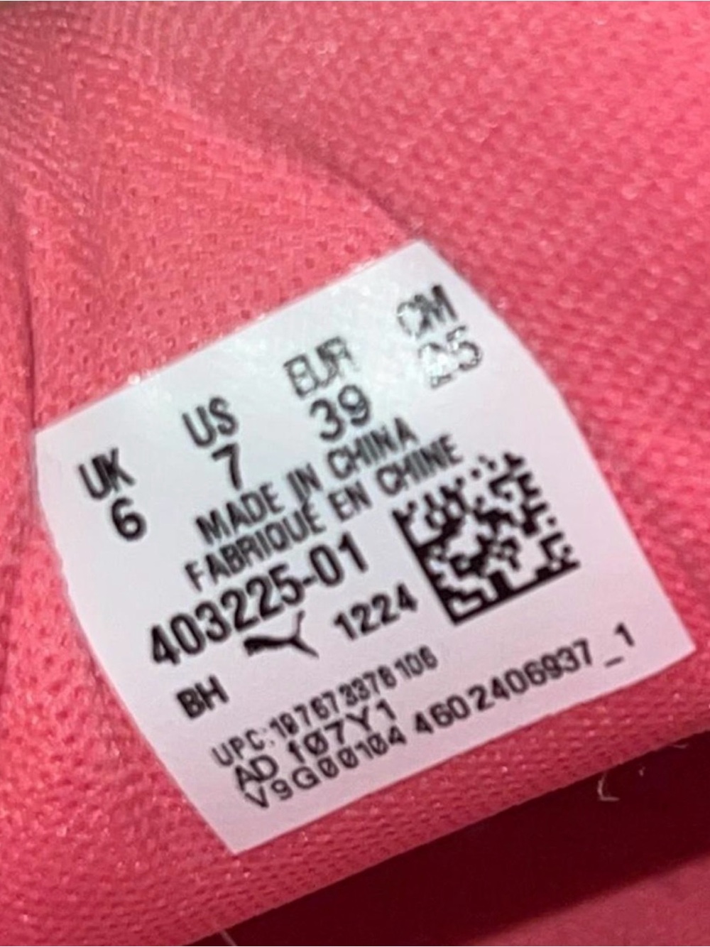Puma Pink Hello Kitty Sneakers - Picture 3 of 5
